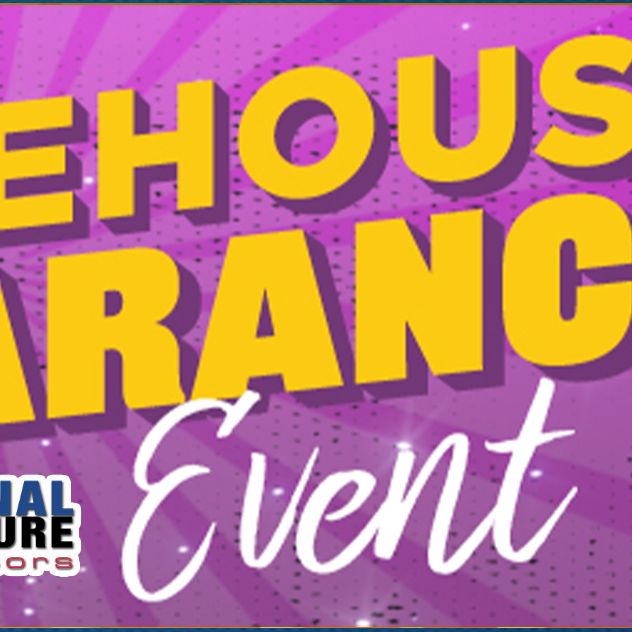 Warehouse Clearance Event!