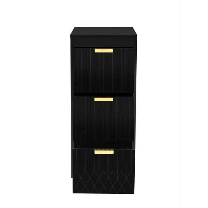 Modern Wall Mounted Floating Cabinet With Drawers For Bathroom