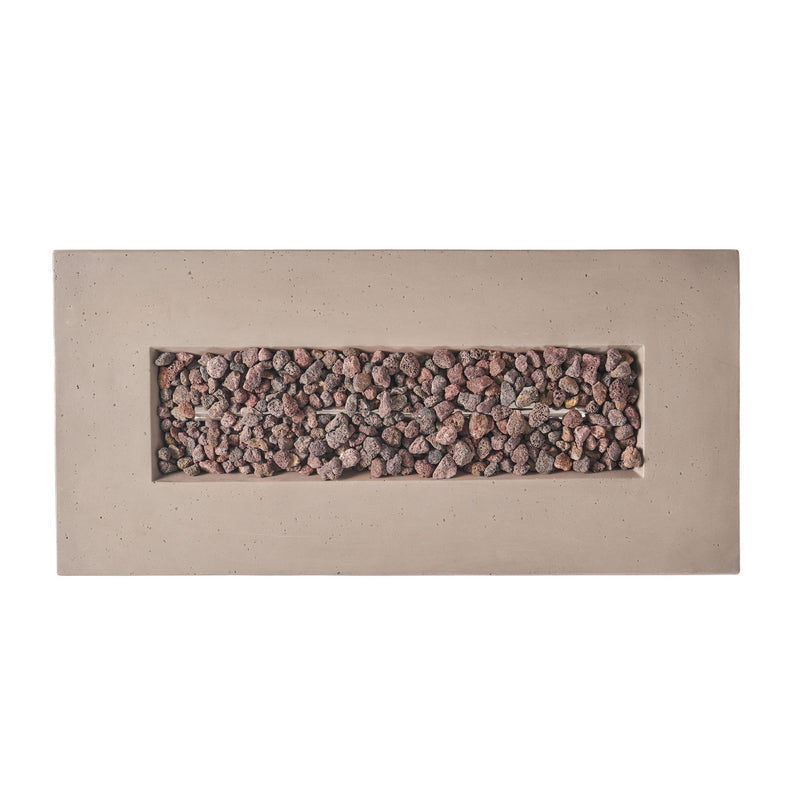 Contemporary Outdoor 40, 000 Btu Propane Fire Pit
