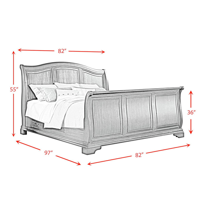 Cameron - Sleigh Bed