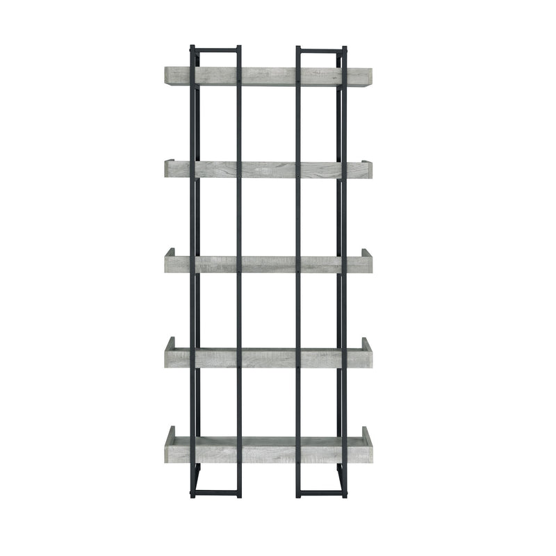 Preston - Bookshelf - Gray