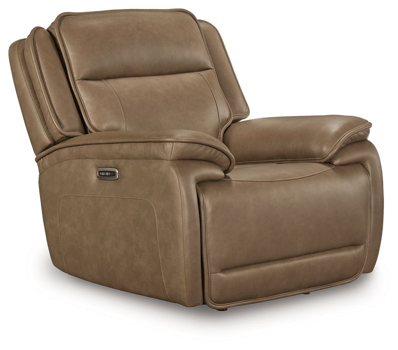 Glencroft - Power Recliner / Adjustable Headrest - Sahara