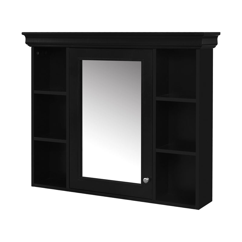 Bathroom Vanity With Medicine Cabinet, Storage Cabinet With 4 Drawers, Adjustable Shelf Mirror