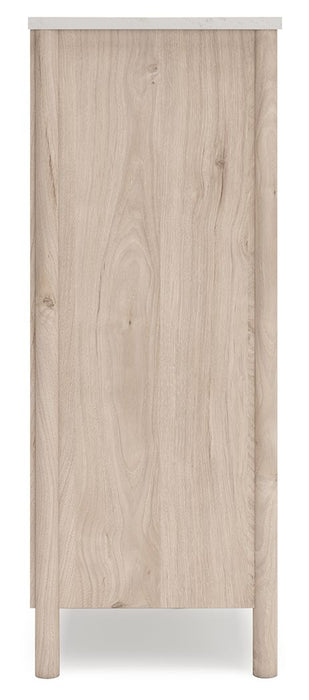 Cadmori - Five Drawer Wide Chest - Two-Tone