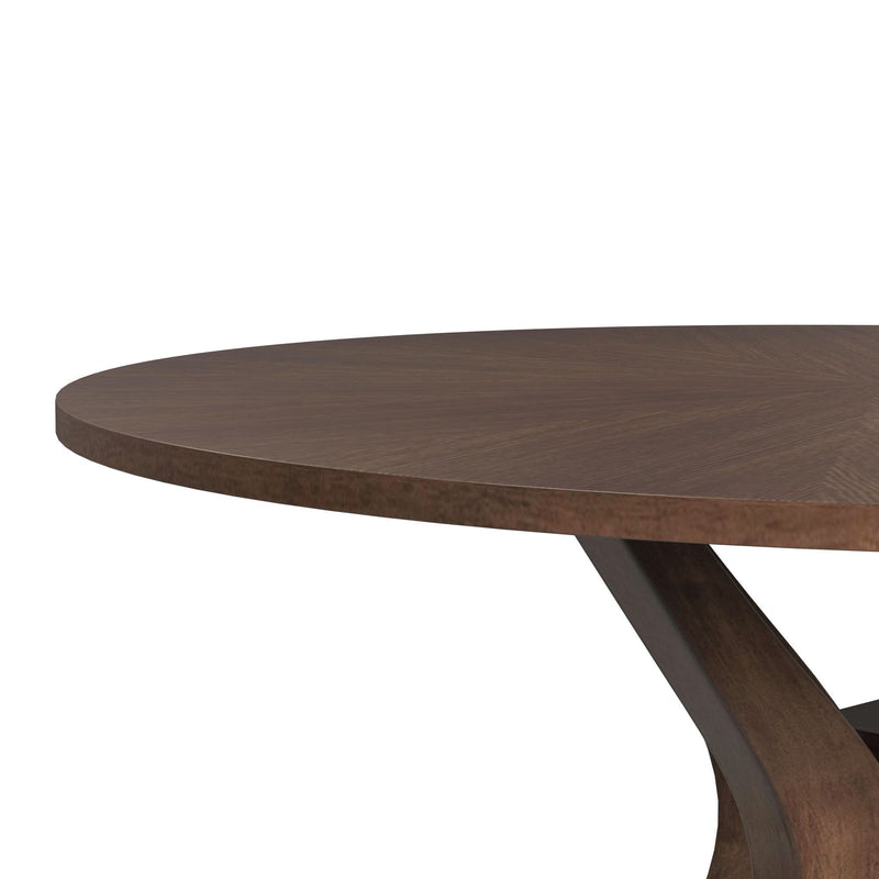 Santa Barbara - Round Dining Table - Walnut