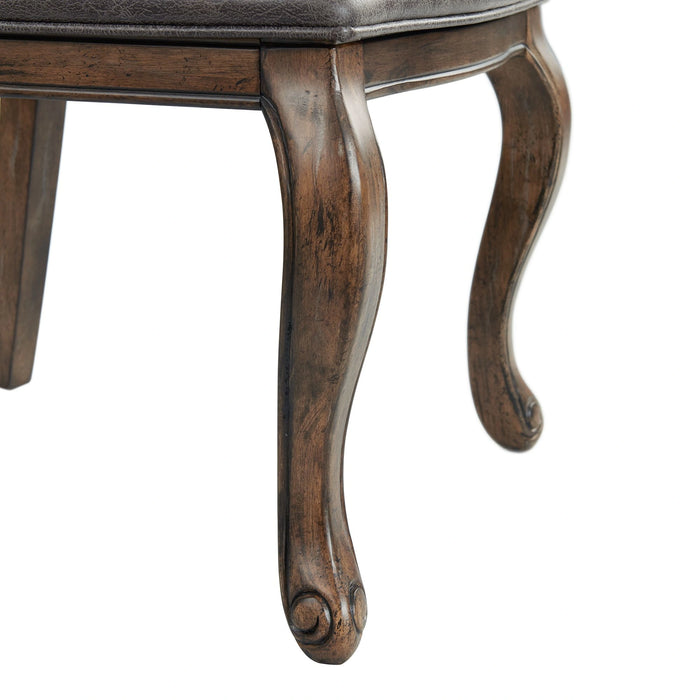 Gramercy 6PC Dining Set-Table, Four Chairs and Settee