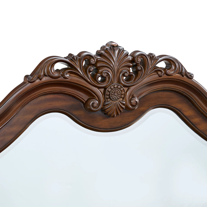 Northridge Dresser & Mirror Set in Cherry