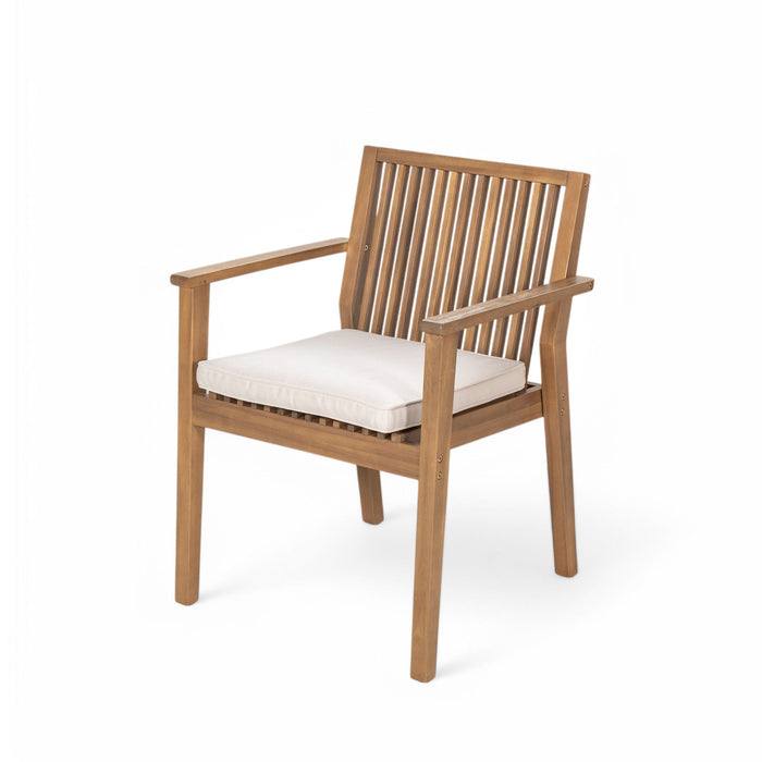 Patio Dining Chair, Comfortable Waterproof Seating (Set of 2)
