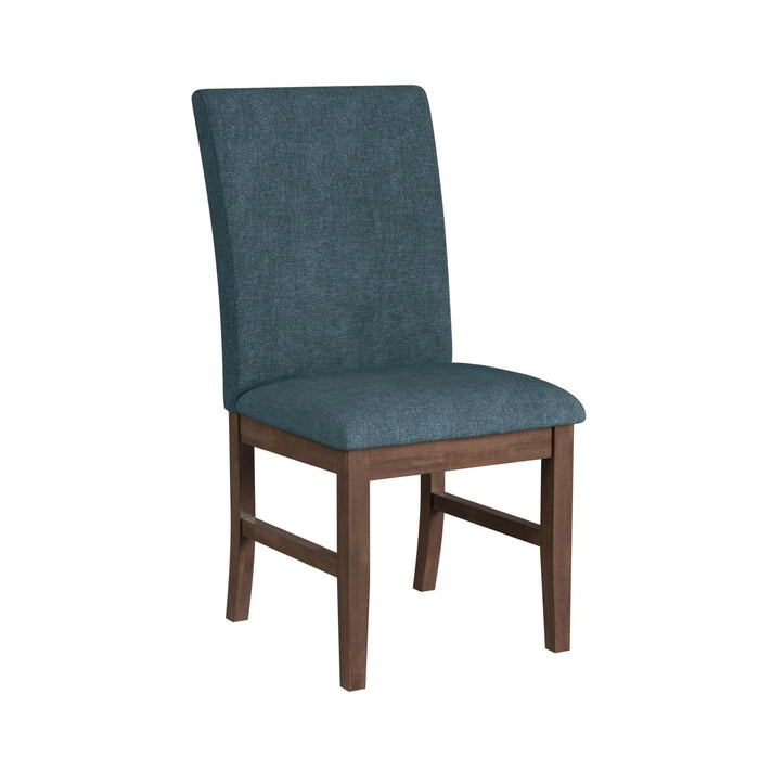 Santa Barbara Dining Side Chair with Fabric in Walnut (2 Per Carton)