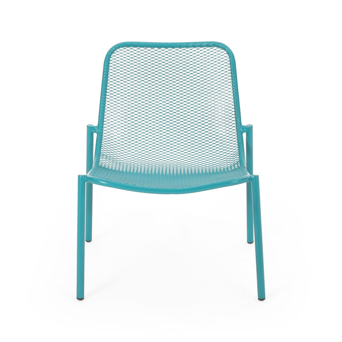 Outdoor Iron Chair With Design