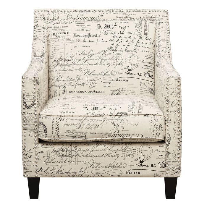 Erica 497 Chair w/Chrome Nails