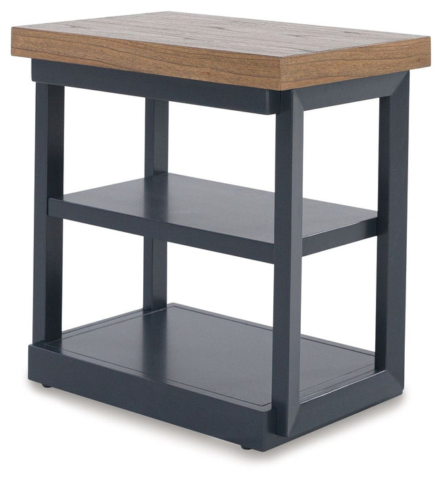 Landocken - Occasional Table Set (Set of 3) - Brown / Blue