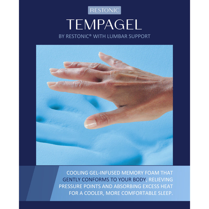 Tempagel - 13" Lux Firm Mattress With Advanced Cooling