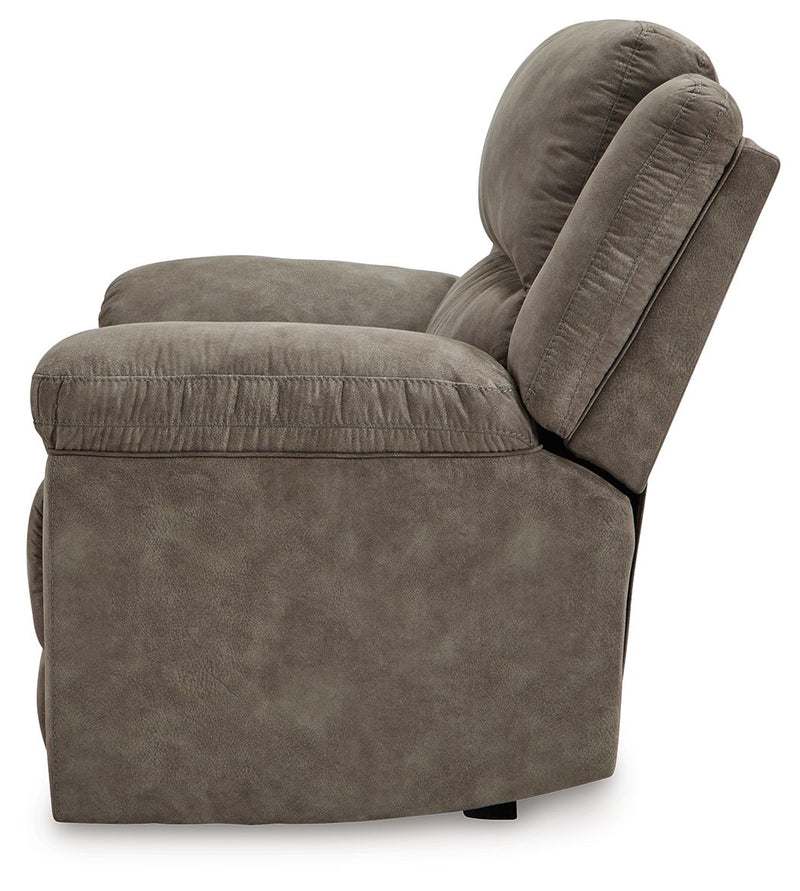 Laresview - Zero Wall Wide Seat Recliner - Fossil