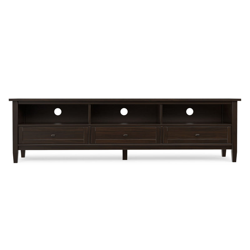 Warm Shaker - Handcrafted Low TV Media Stand