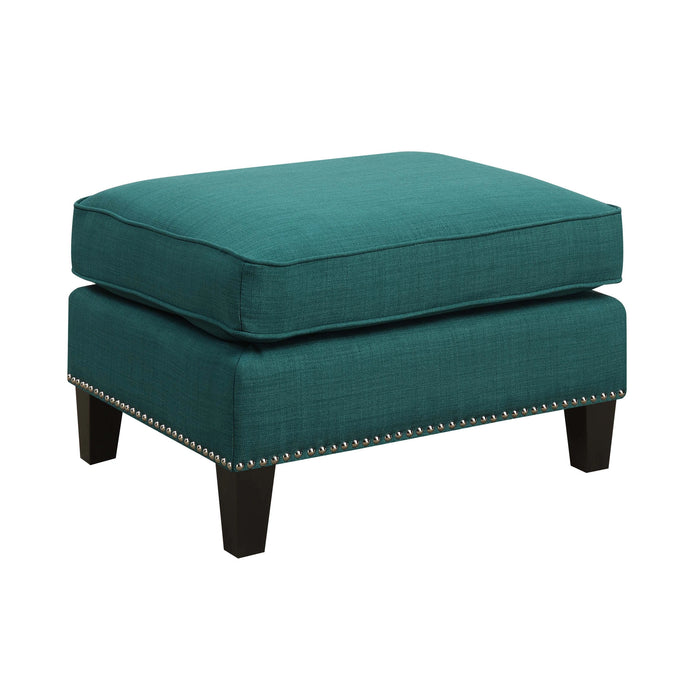 Erica 497 Ottoman W/Chrome Nail (ISTA 3)