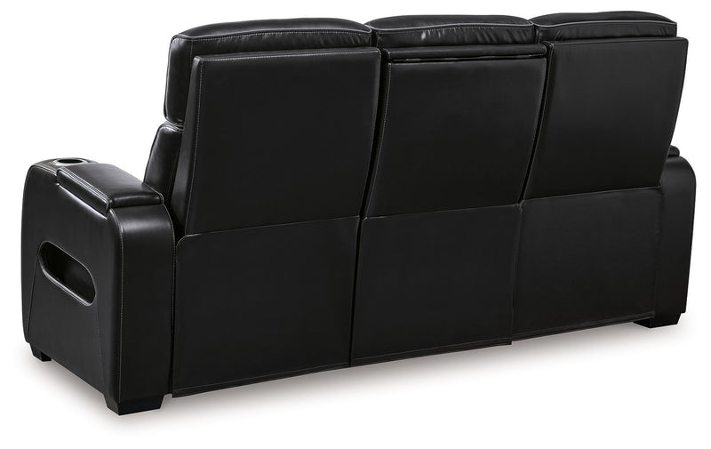 Boyington - 2 Pc. - Power Reclining Sofa And Loveseat - Black