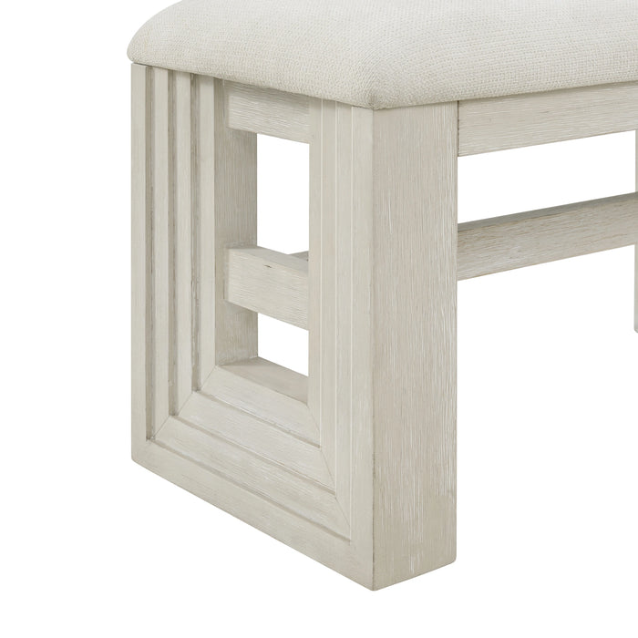 Avalanche Dining Set in Antique White