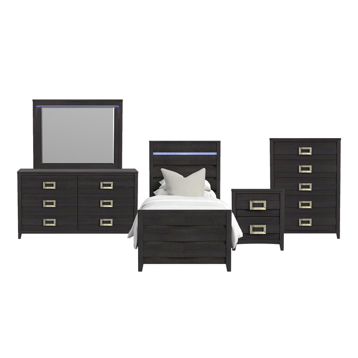 Tobias - Bedroom Set With LED