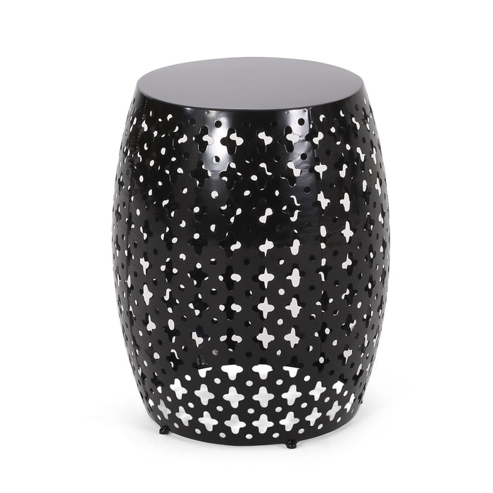 Modern Design, Metal End Table, Large