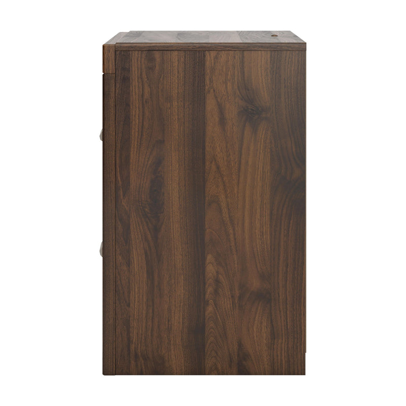 Janfyn - Two Drawer Night Stand - Brown