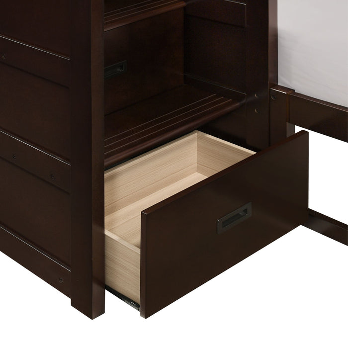 Sami - Step Bunk With Left Headboard