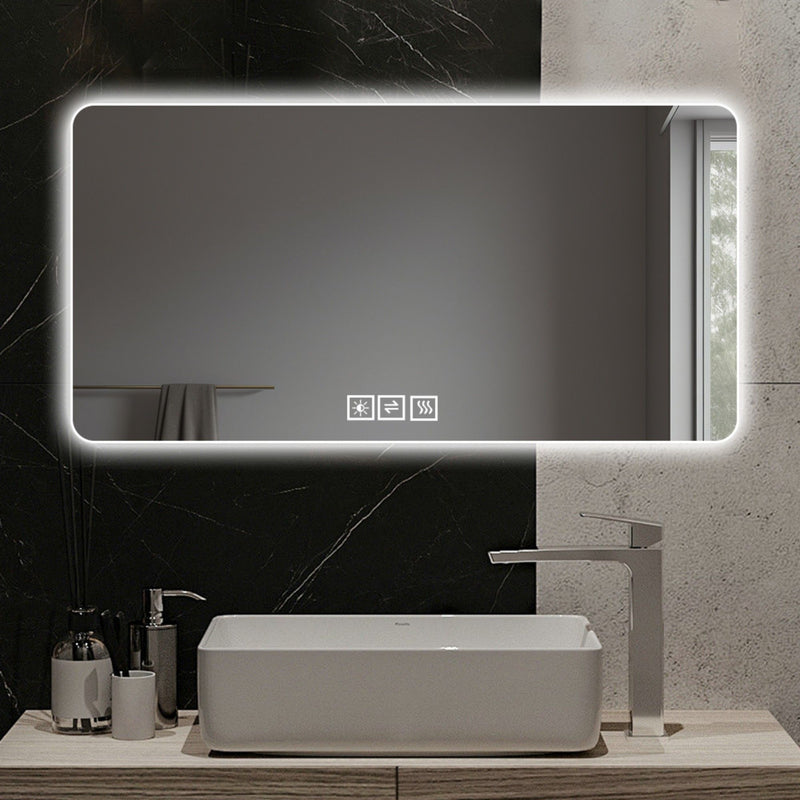 LED Bathroom Mirror With 3 Color Dimmable Backlight