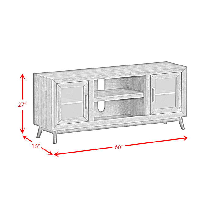 Santa Barbara TV Console in Walnut