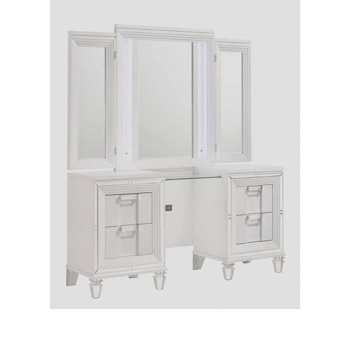 Twenty Nine Dressing Set w/LED & USB Plug White