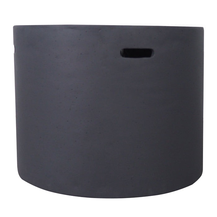 Round Iron Fire Pit With 40, 000 Btu