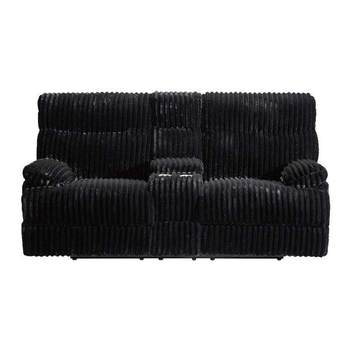 Admiral - Motion Loveseat With Console