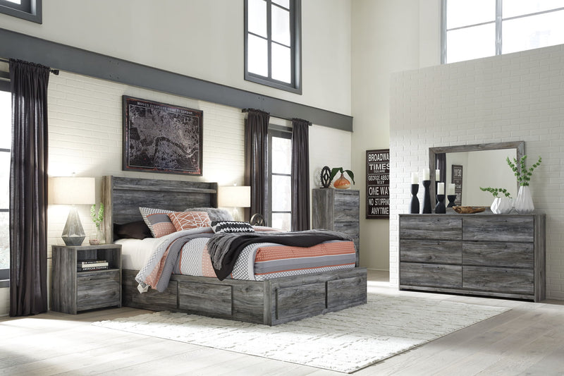 Baystorm - Panel Bedroom Set - Gray