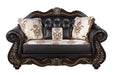 Maximus Loveseat Frame, Seat Cushions, Arms, Legs & 3 Pillows