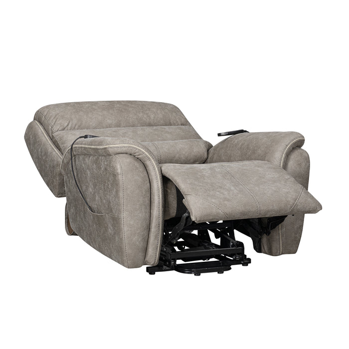 Kamari Power Lift Recliner W/ Heat & Massage-Gray