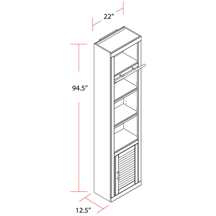 Catalina - Open Top Bookcase