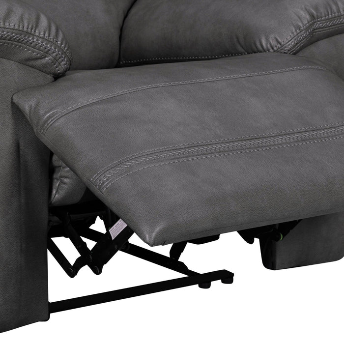 Camaro - Motion Loveseat With Console - Nugget Gray