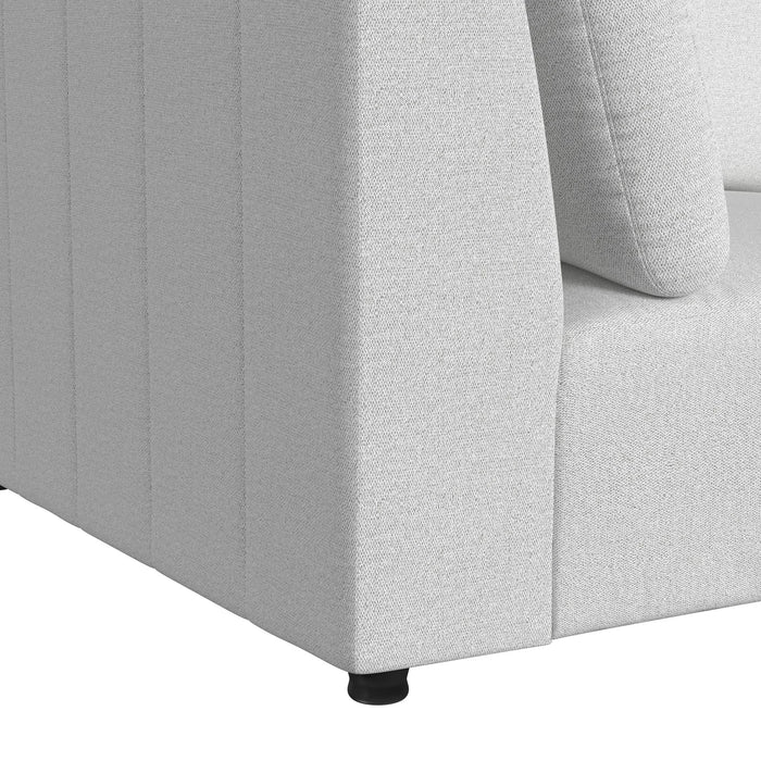 Zandara 7PC Modular Set in Olefin Beige with Pillows