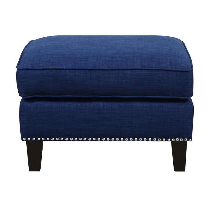 Erica 497 Ottoman W/Chrome Nail (ISTA 3)