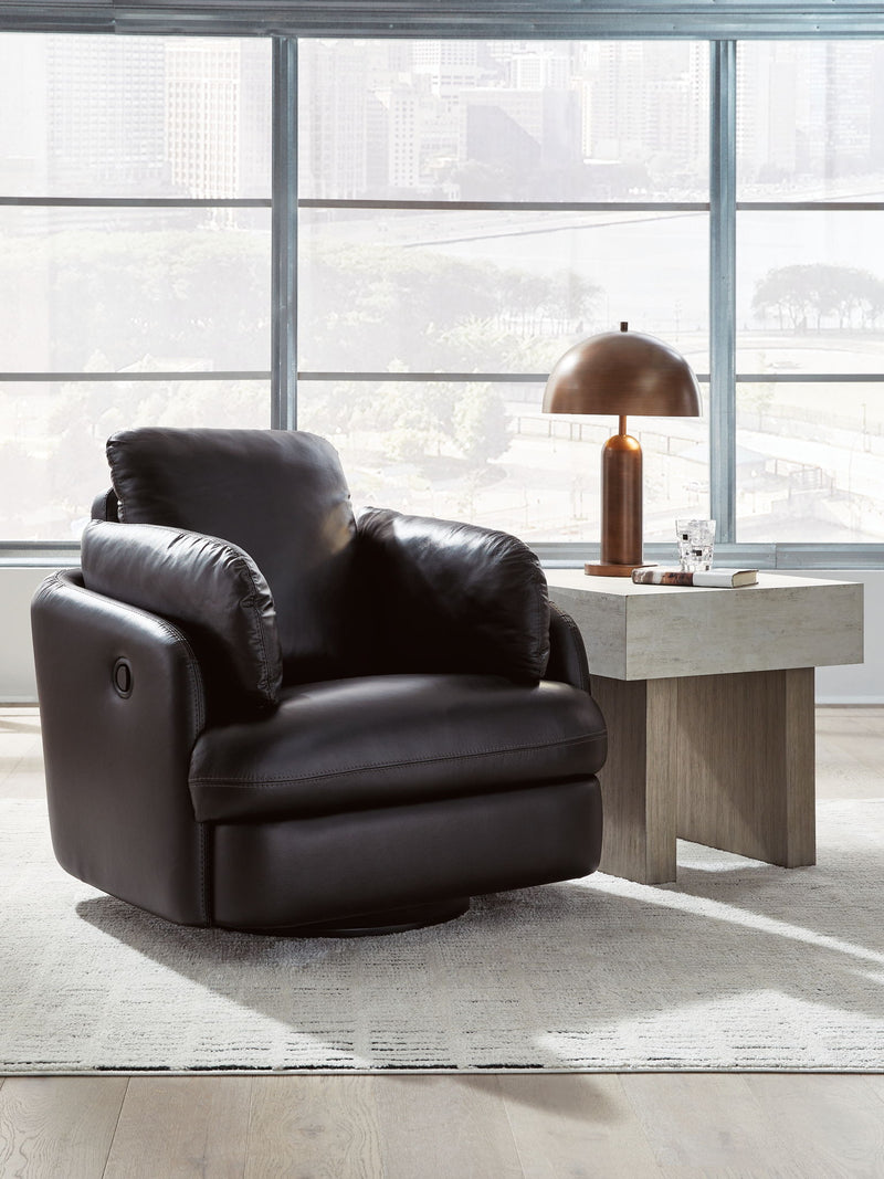 Modmax II - Swivel Glider Recliner - Black