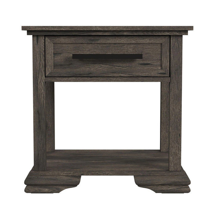 Park Ridge End Table in Charcoal