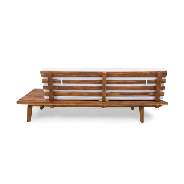 Hillcrest - V Shaped 4 Piece Sofa Set, Water Resistant