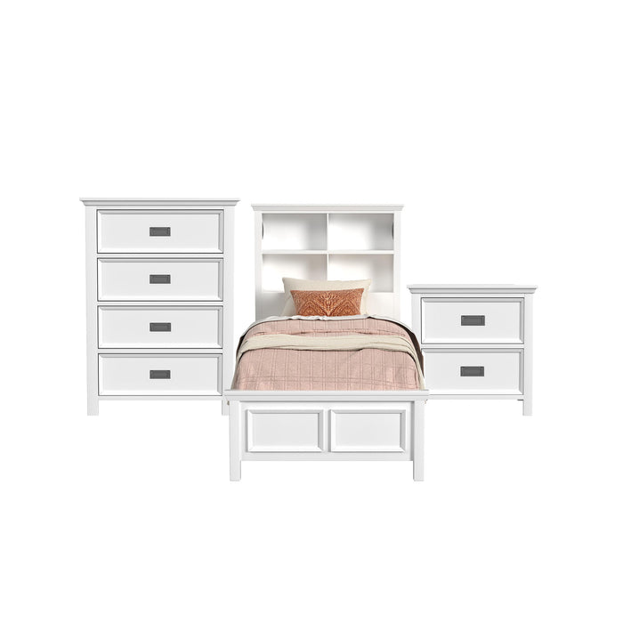 Hampton Kids - Bookcase Bedroom Set