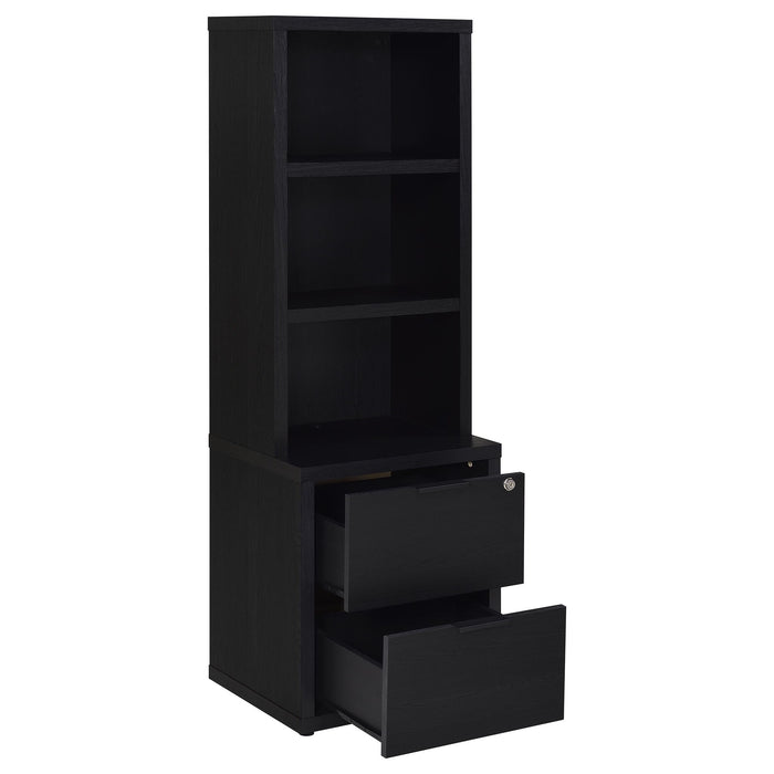 Geary - 3 Piece Bedroom Set With Bookcase Headboard