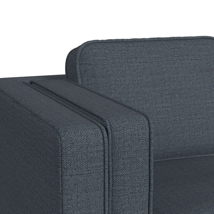 Venus Sofa with Cherry Finished Wooden Front