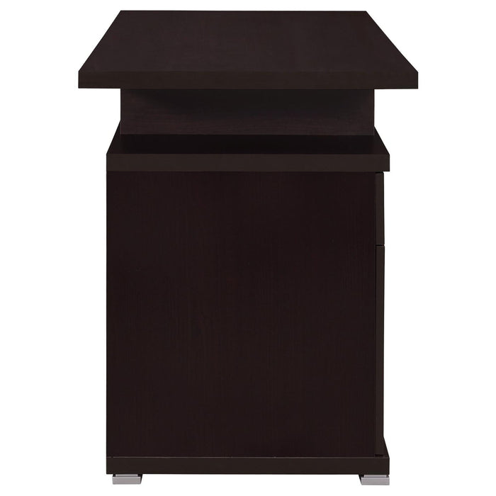 2 Drawer Reversible Office Desk With Modular Design