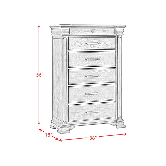 Kings Court Storage Bedroom Set