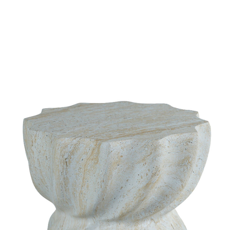 Outdoor End Table - Marble