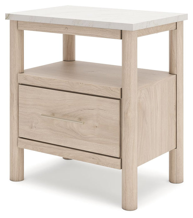 Cadmori - One Drawer Night Stand - Two-Tone