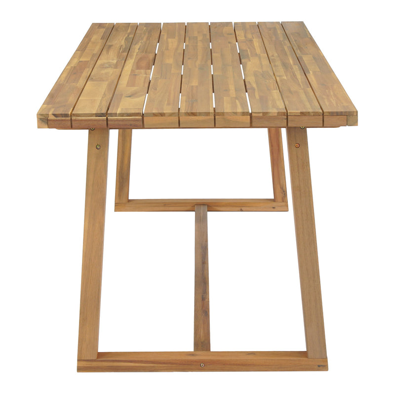 7 Piece Modern Outdoor Dining Set, Patio Furniture