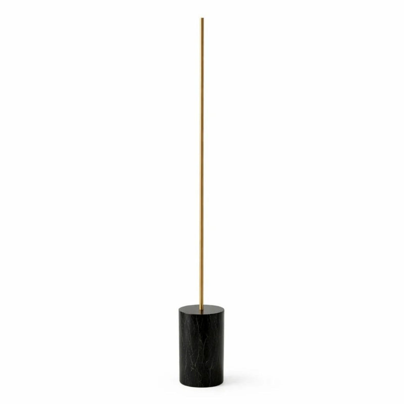 Prism - LED Floor Lamp With On / Off Switch Base - Gold / Marble